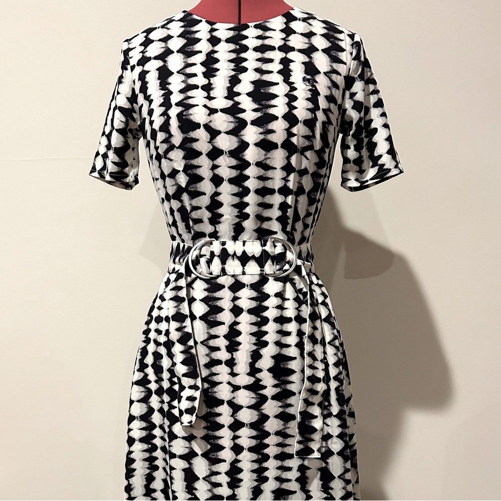 Land's End Chase Bank Uniform Midi Dress with Pockets